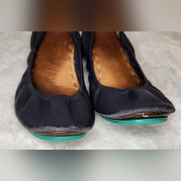 Tieks navy blue Leather Ballet Flats Size 6 - Picture 7 of 9